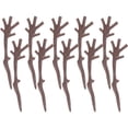 thumbnail image 3 of 100 Uds. Ramas de árbol secas de asta Artificial rama de asta muñeco de nieve ramitas de mano decoración de ramas secas de plástico, 3 of 6