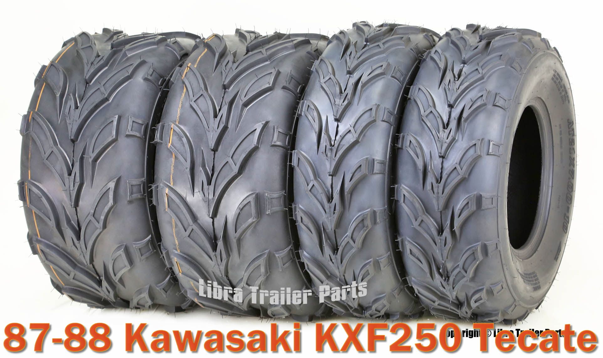 21x7-10 21x7x10 & 20x10-9 Sport ATV Tire Set for Suzuki LTZ400 250