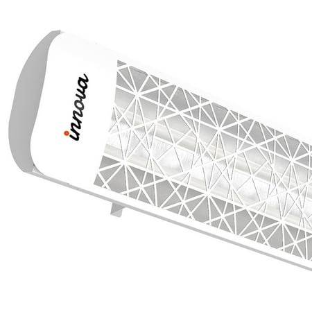 

5000 Watt Electric Infrared Dual Element Heater-277 Voltage-White Finish-Astra Decorative Fascia Bailey Street Home 2573-Bel-4560288
