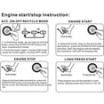 thumbnail image 4 of Car RFID Push to Start Ignition Kit, Keyless Go Engine Start Stop Button System, 4 of 5