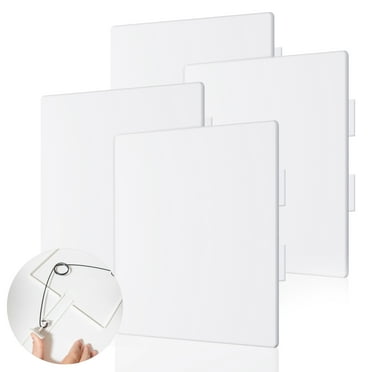 Morvat 14x14 Adjustable Spring Access Panel for Drywall & Ceiling, 4 Pack