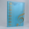 thumbnail image 2 of Paper Folder Documents Music Holder Sheet Stands Blue File Folders Expanding Organizer Piano Accessories Gift, 2 of 4