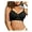 Black, variant on Women's Wireless Sculpt Bra Stretch Comfort Bralettes No Underwire Unlined Cami Bra Seamless Tshirt Bras Sports Bra