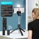 thumbnail image 3 of Selfie Stick R1 Trípode Monopié extensible compatible con Bluetooth con luz de relleno Negro Hugtrwg Para estrenar, 3 of 9