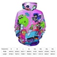 thumbnail image 2 of Teen Titans Go Hoodie 3D Print Pullover Hooded Long Sleeve Sweatshirts Tops Blouse with Pocket for Mens Womens, 2 of 7