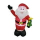 thumbnail image 1 of Papá Noel inflable navideño con accesorios para de Navidad, divertido, de 120 cm, con luz LED, para decoración de jardín, patio y césped., 1 of 9