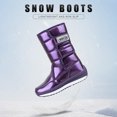thumbnail image 1 of Botines Cálidos Botas de plataforma de tobillo para mujer Botas de nieve de invierno impermeables Calzado antideslizante para mujer Wdftyju Tenis De Mujer Tenis De Hombre, 1 of 7
