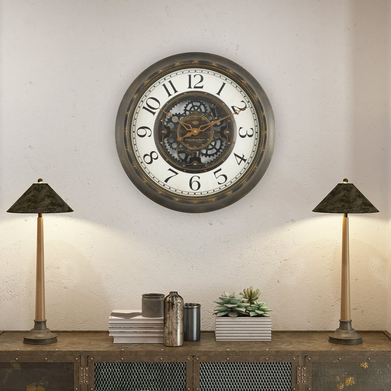 Industrial Gear Wall Clock