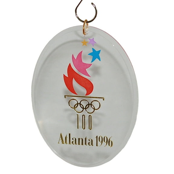 1992 Atlanta 1996 (Hymnastics Figurine) Hallmark Keepsake Christmas Tree Ornament - QHC8204