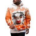 thumbnail image 1 of Mens Sweatshirt,Casual Solid Color Long Sleeved Hooded,Hooded Sweatshirt Men, 1 of 4