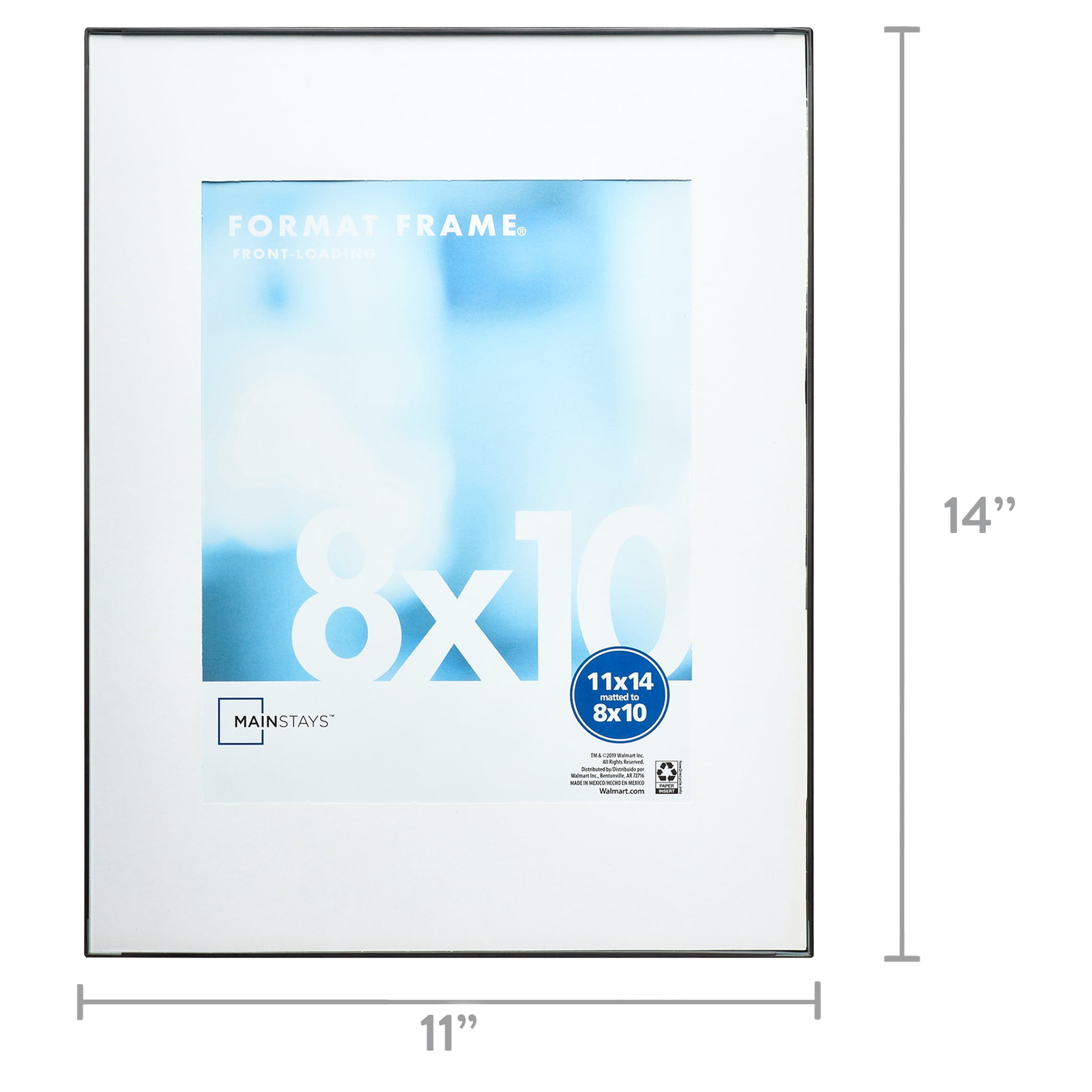 11x14 frame matted 8x10 open 11x14 picture frame — Modern Memory