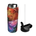 thumbnail image 2 of Vsdgher Colorful Butterfly Cluster for Insulated Stainless Steel Water Bottle,18oz Sports Water Bottle Stainless Steel Reusable Tumbler for Sports, Travel, and School, 2 of 8