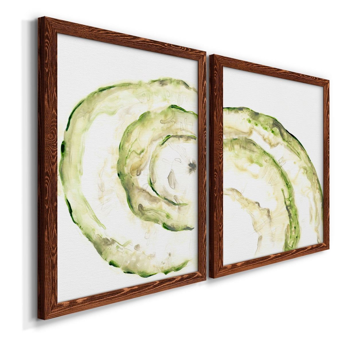Lichen Halo V - Premium Framed Canvas 2 Piece Set - Ready to Hang