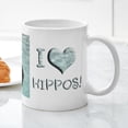 thumbnail image 5 of CafePress - Helaine's Hippo Mug - 11 oz Ceramic Mug - Novelty Coffee Tea Cup, 5 of 6