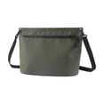 thumbnail image 2 of UNLLLL Waterproof Zipper Storage Crossbody Bag, Portable PVC Beach Toiletry Organizer, Travel Dry Shoulder Bag, for Swimming Diving Outdoor Adventure Use (Army Green), 2 of 7