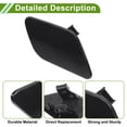 thumbnail image 4 of Unique Bargains Front Bumper Headlight Washer Nozzle Cover for Porsche Cayenne 2015-2017 Unpainted Front Right, 4 of 7