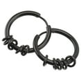 thumbnail image 4 of 1 Pair Stylish Men Ear Pendants Men Ear Piercing Earrings Fashion Accessory, 4 of 9