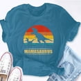 thumbnail image 5 of EcoLoom Mamasaurus Rex Dinosaur Mother's Day Mum Short Sleeve Unisex T Shirt, 5 of 6