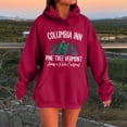 thumbnail image 4 of Columbia Inn Pine Tree Vermont Hoodies for Women Long Sleeve Christmas Graphic Hooded Sweatshirt with Pockets Pullover Tops, 4 of 7