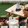 thumbnail image 2 of Turkish Coffee Maker, 17oz Stainless Steel Turkish Coffee Machine with Folding Handle, Electric Coffee Pot for Tea & Hot Drinks, 5 to 6 Cups Capacity (Silver), 2 of 7