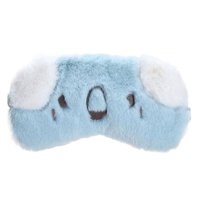 Coofit Sleep Mask Soft Cute Cartoon Plush Sleep Eyeshade Eye Sleep Cover Eye Mask