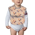 thumbnail image 6 of Kdxio Roosters In Floral Bibs For Babies, Baby Bibs for Eating, Toddler Bibs, Waterproof Bibs, Feeding Bibs, for Toddlers, Boys, Girls, 6 of 8