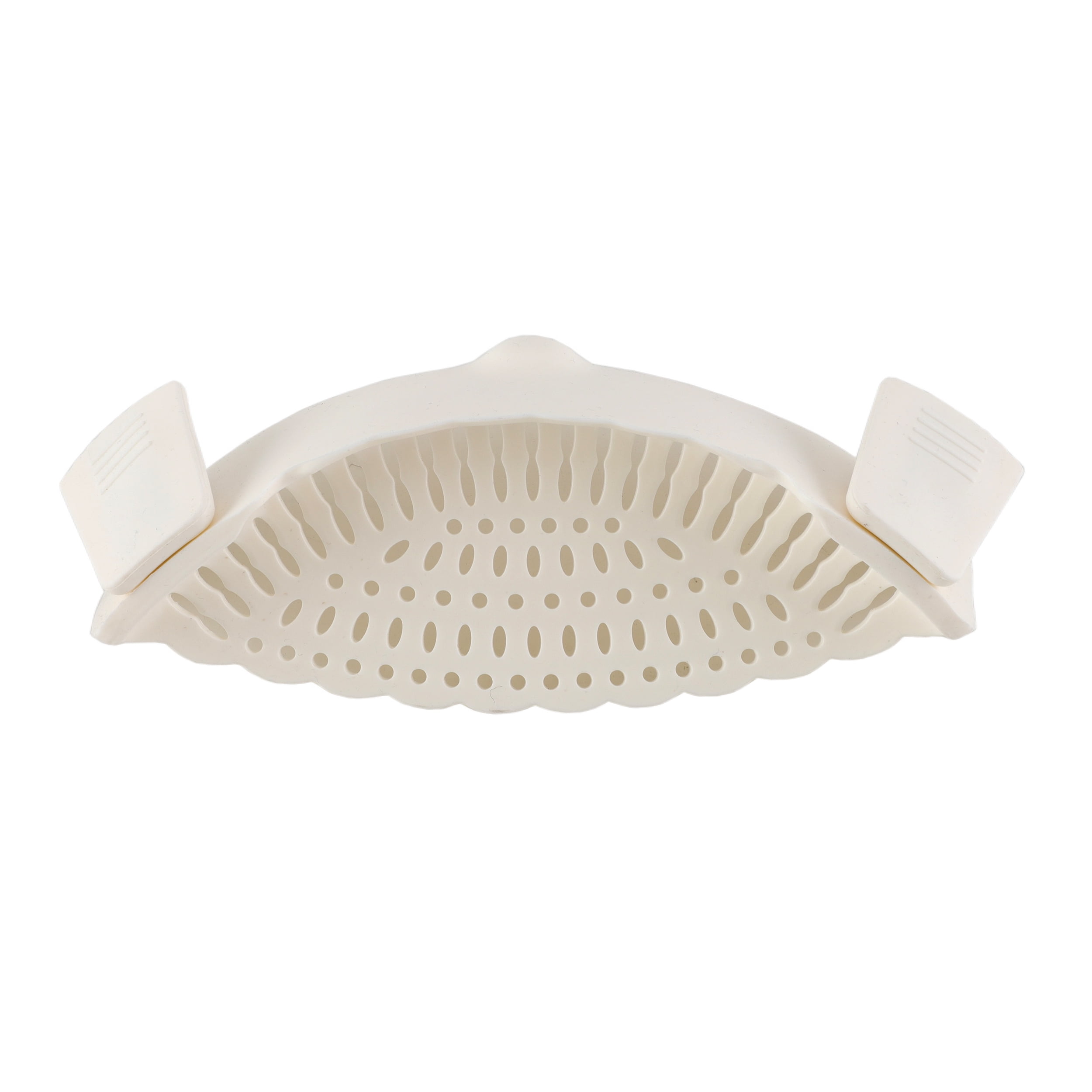 Cook with Color Silicone Clip-on Pot Strainer for Kitchen Use