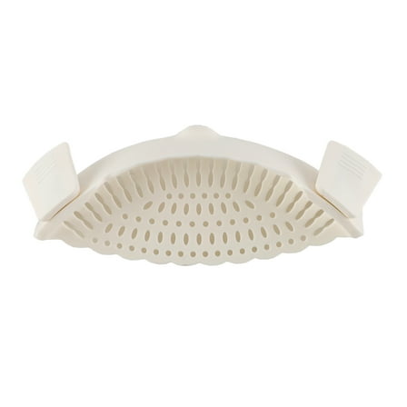 Cook with Color Silicone Clip-On Pot Strainer – Compact, Easy, and Efficient