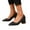 Black, variant on Oyedens Black Dress Shoes for Women Ladies Business Office Wedding Work Block High Heels Pump Shoes