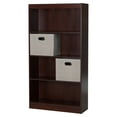 thumbnail image 1 of Axess 4 Shelf Bookcase with 2 Fabric Storage Baskets by South Shore, 1 of 9