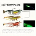thumbnail image 3 of Luminous shrimp Bait Lure Artificial Soft Hook Prawn Bait Fluorescent 1pcs M9I, 3 of 8