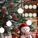 thumbnail image 5 of Bolas decorativas navideñas, 12 bolas navideñas de terciopelo, bolas flocadas para árbol de Navidad, bolas de plástico, adornos colgantes decorativos de Navidad, decoración para árbol de Navidad de 3,, 5 of 5