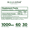 thumbnail image 5 of HALLUSA NATURAL Chanca Piedra Capsules 1000 mg - Stone Breaker, Kidney Cleanse, Urinary Tract Support & Gallbladder Supplement, Fhyllantus Nirury - 60 Count - Dietary Supplements, 5 of 9
