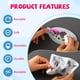 thumbnail image 5 of Kit de plantillas para pintura facial Depvision con pinceles y esponjas, 46 unidades, 5 of 8