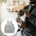 thumbnail image 6 of Pet Apron with Sleeping Bag, Cat-Friendly, Hair-Free Petting, Cat Cuddle Clothes, for Autumn And Winter Petting, Soft And Breathable Cotton Pet Apron, Suitable for Indoor Use., 6 of 7