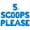 Blue, variant on Letter Balloons - 5 SCOOPS PLEASE 16" Inch Alphabet Letters Foil Mylar Balloon 5th Birthday Party Banner (Pink)
