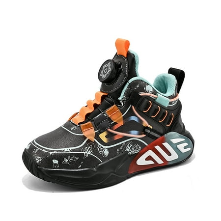 

Boys Sneakers Kids Running Walking Shoes Breathable Non-Slip Athletic Shoes