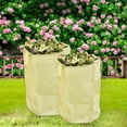 thumbnail image 3 of Sacs pour Déchets de Jardin avec Poignées Sacs de Jardin Réutilisables Sac pour Feuilles de Cour pour la Collecte des Déchets de Jardin Herbe et Feuilles Bac de Collecte de Déchets pour Piscine, 3 of 7