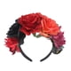 thumbnail image 1 of Diadema creativa de estilo europeo y americano para novia, accesorio para el cabello con flores rosas, para fiesta de Halloween, 1 of 6