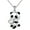 White, variant on Joernso Pendant Necklace Panda Embrace Heart Exquisite Jewelry Cartoon Animal Necklace for Daily Wear