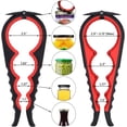 thumbnail image 2 of 5 in 1 Multi Function Bottle Jar Opener Kit,Non Slip Safe Cut Can Lid Grip Opener,Suitable Manual Can and Jar Opener handheld for Children,Arthritis,Women,Elderly,Kitchen & Restaurant, 2 of 5