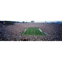 University of Michigan Football Game Michigan Stadium Ann Arbor Michigan USA Poster Print 36 x 12