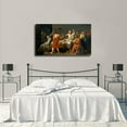 thumbnail image 4 of Death of Socrates Poster Picture HD Wall Art Canvas Printing Bedroom Living Room Office Decoration Aesthetic Artwork (Framed,24×36inch), 4 of 6