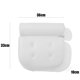 thumbnail image 4 of Almohada de baño de lujo de gran tamaño, azul brillante, almohada de baño para soporte de cuello y espalda, malla de aire 3D transpirable para bañera, se adapta a todas las bañeras,, 4 of 5