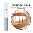 thumbnail image 4 of 20 Pcs Lyre Harp Tuning Pin Nails with 20 Pcs Rivets Set for Lyre Harp Small Harp Musical Stringed Instrument,20 x String Pin Nails 20 x Rivet,Silver & Gold, 4 of 8