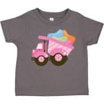 thumbnail image 3 of Inktastic Easter Jelly Bean Truck Girls Toddler T-Shirt, 3 of 5
