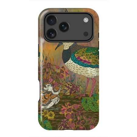 Lapwing Revival Nature Bird Scene Artwork Case for iPhone 17 16 15 14 13 12 11 Pro Max