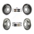 thumbnail image 1 of Transit Auto Front Rear Ceramic Pads and Coated Disc Brake Rotors Kit for Car 2014-2016 Kia Soul KGA-105219, 1 of 8