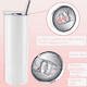 thumbnail image 2 of Vaso Termo Sublimación Sublimar Acero 20oz 4 pzs blanco, 2 of 5