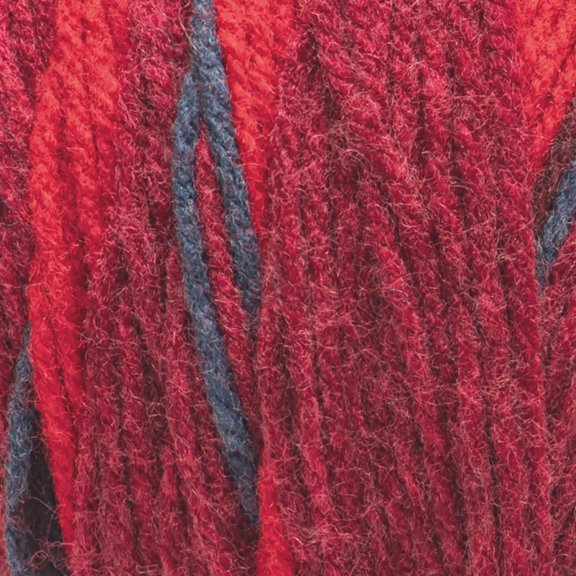 Red Heart® AIO Flower Power™ #4 Medium Acrylic Yarn, Burgundy Blossom 8.8oz/250g 417Yd 3pk